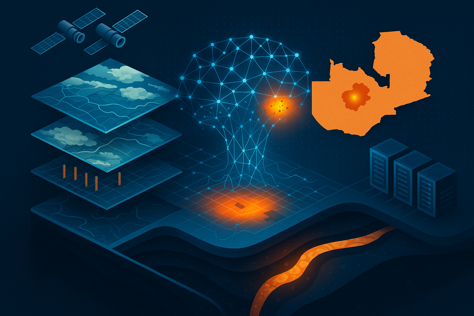 Kobold Metals AI platform TerraShed visualizing subsurface geological data that discovered 300,000 tonnes annual copper production at Mingomba deposit in Zambia