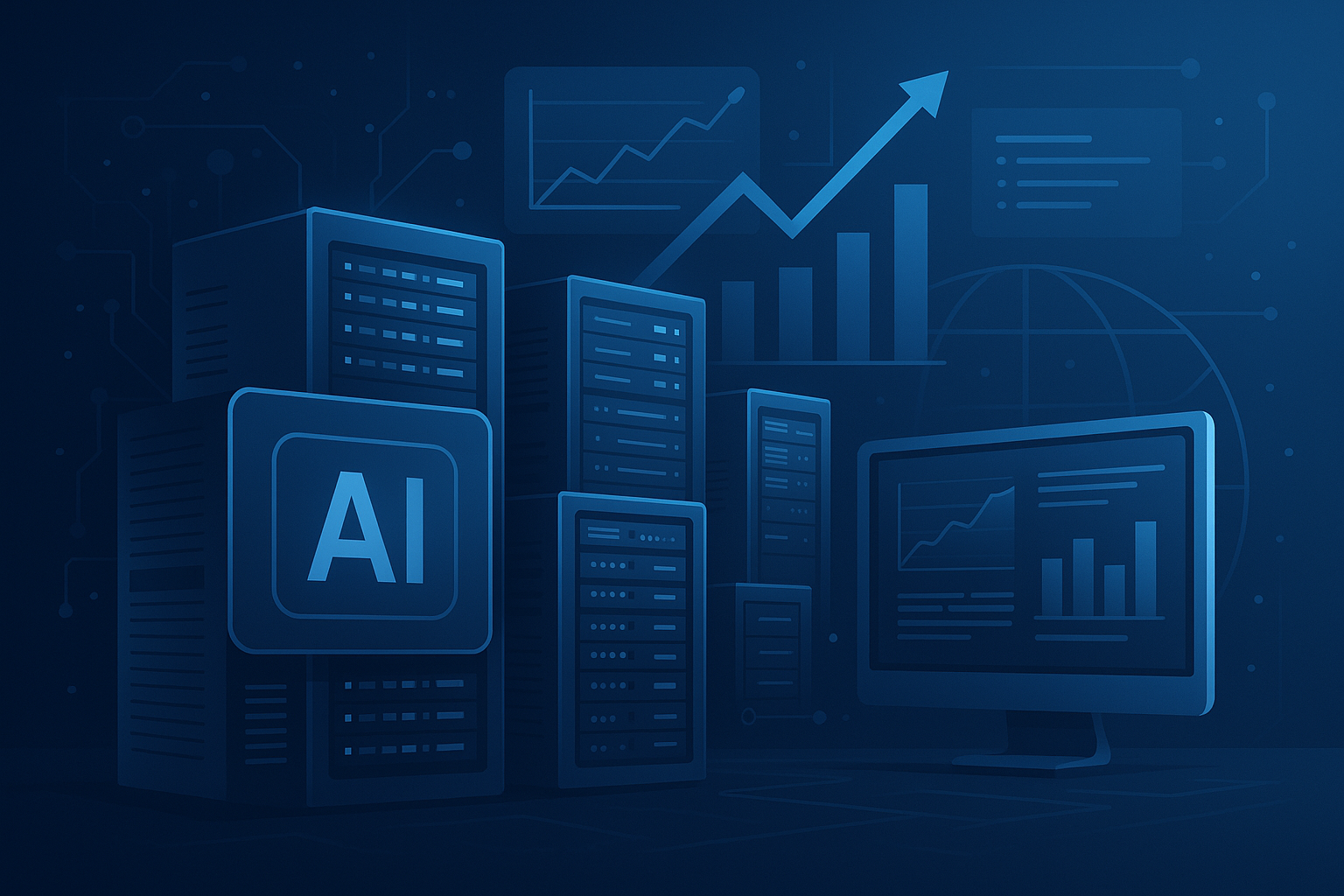 Dell AI infrastructure dashboard showing enterprise AI hardware growth and revenue transformation through strategic AI server technology investment
