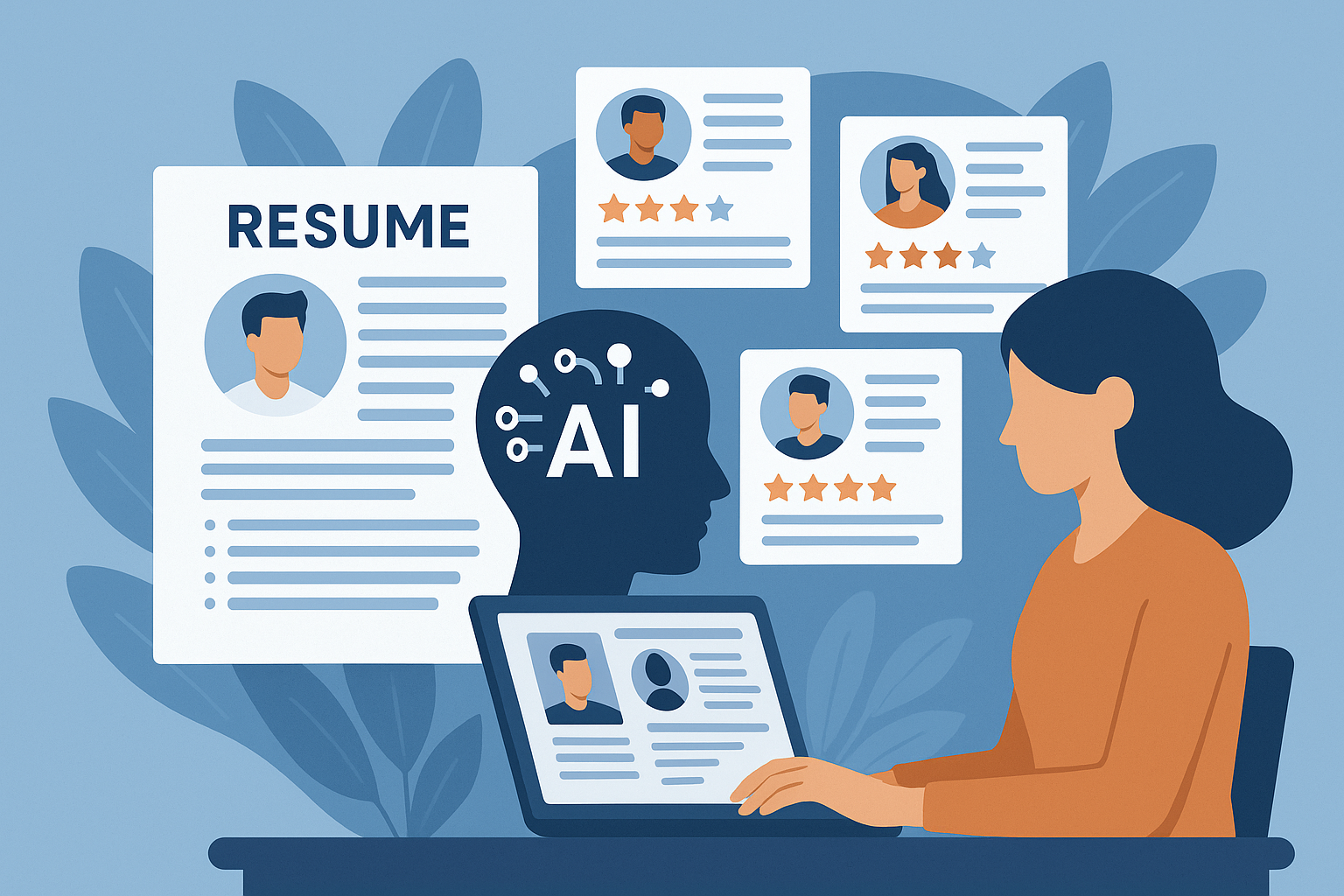 DrHR AI-powered platform automatically parsing resumes and scoring candidates to reduce startup hiring cycles from weeks to days with smart job matching