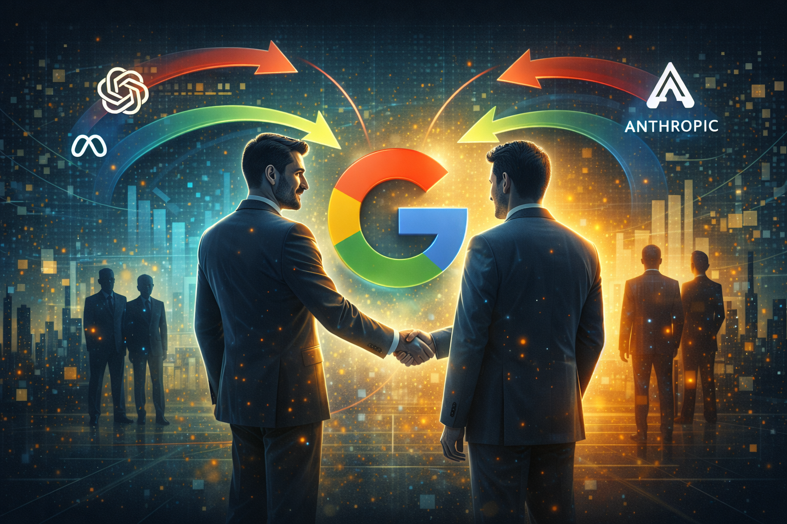 Google boomerang hiring dashboard showing AI talent acquisition strategy and competitive recruitment metrics for former employee rehiring trends